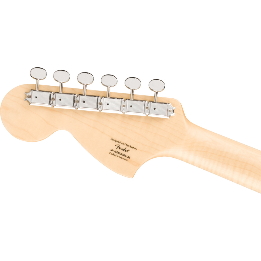 Squier スクワイア スクワイヤー Paranormal Troublemaker Telecaster Deluxe Bigsby LRL PPG Black エレキギター テレキャスター ヘッドバック画像