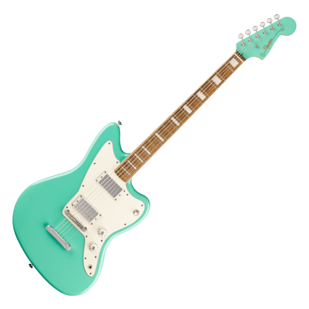 Squier スクワイア スクワイヤー Paranormal Baritone Jazzmaster HH LRL PPG Sea Foam Green エレキギター ジャズマスター