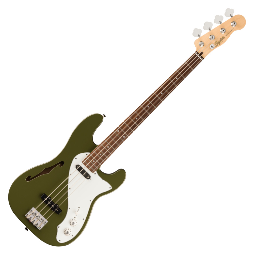 Squier スクワイア スクワイヤー Paranormal Precision Bass Thinline SJ LRL PPG Olive エレキベース プレシジョンベース