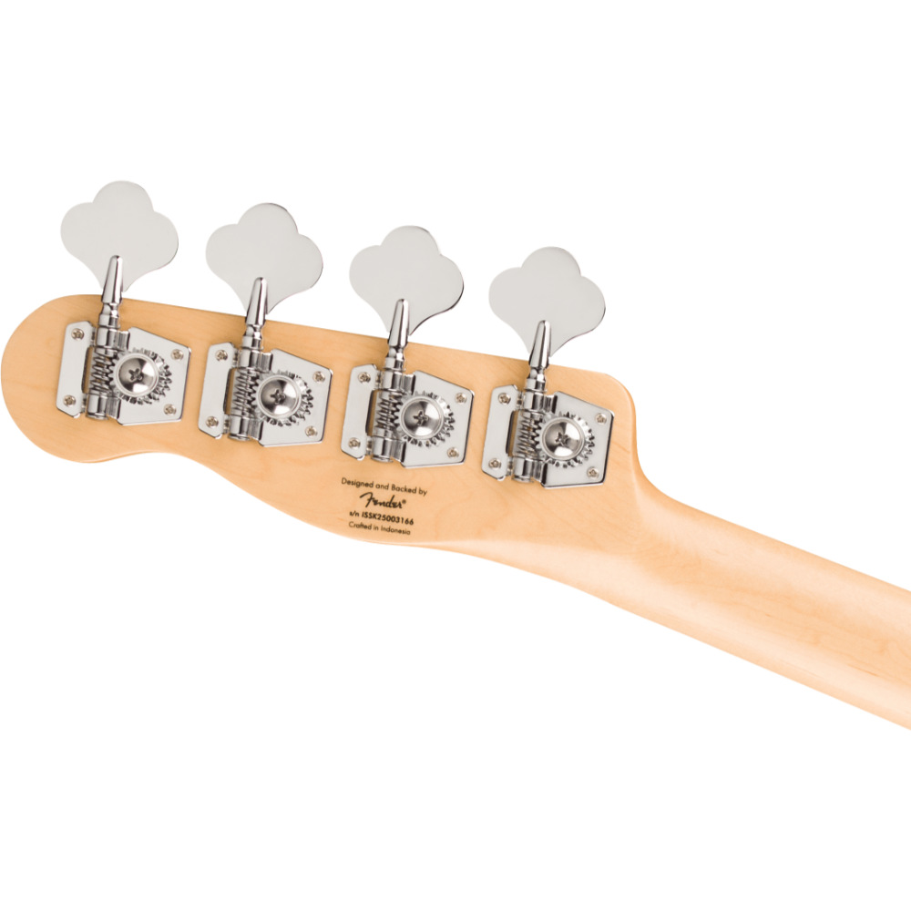 Squier スクワイア スクワイヤー Paranormal Precision Bass Thinline SJ MN PPG Vintage White エレキベース プレシジョンベース ヘッドバック画像