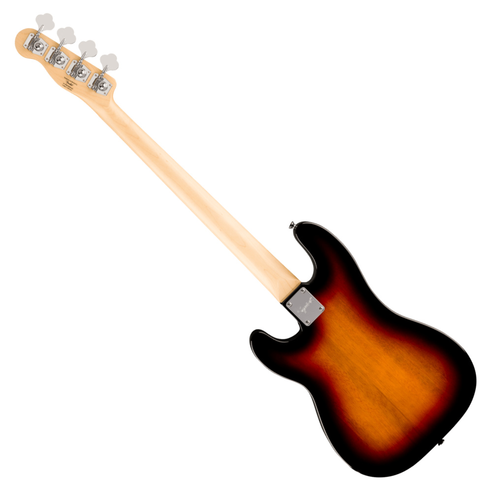 Squier スクワイア スクワイヤー Paranormal Precision Bass Thinline SJ LRL BPG 3-Color Sunburst エレキベース プレシジョンベース バック画像