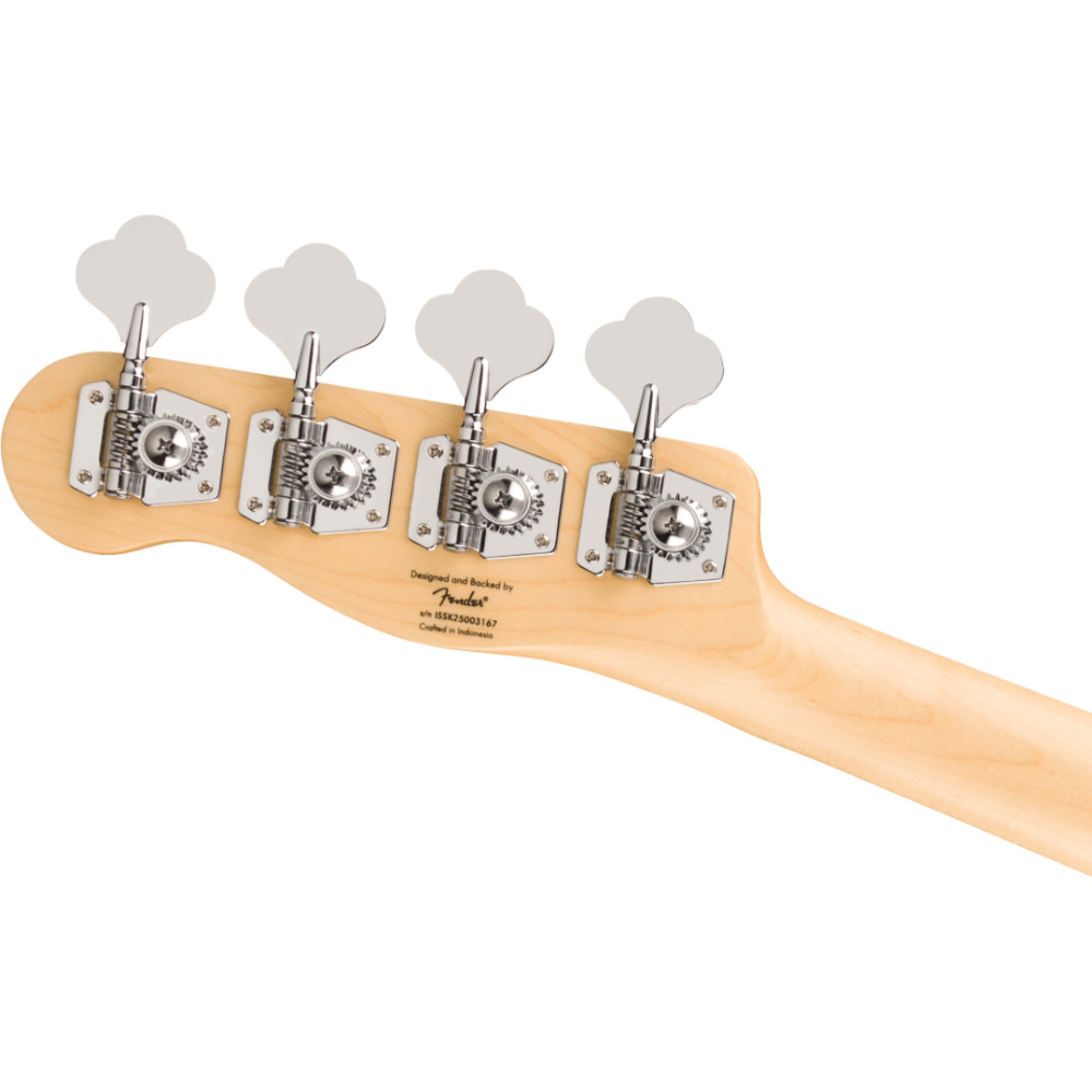 Squier スクワイア スクワイヤー Paranormal Precision Bass Thinline SJ LRL BPG 3-Color Sunburst エレキベース プレシジョンベース ヘッドバック画像