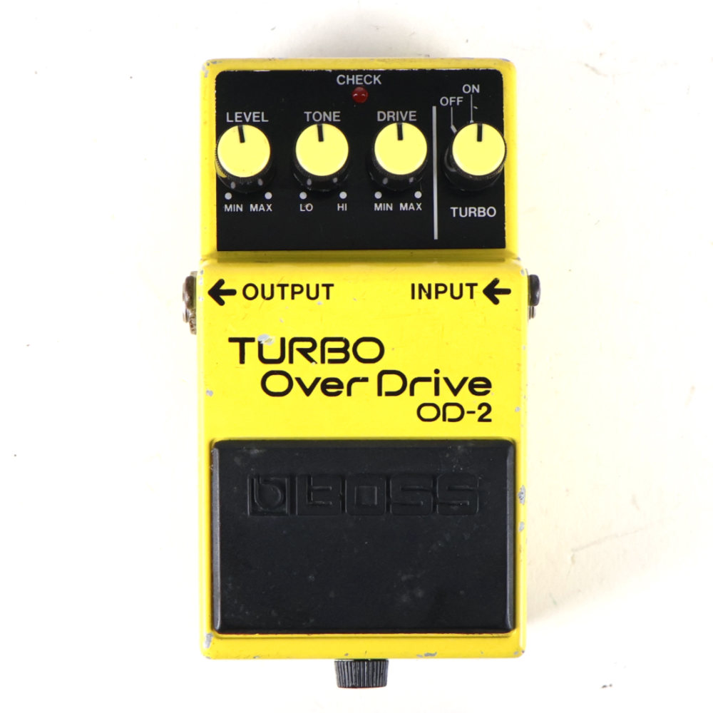 【中古】ターボオーバードライブ エフェクター BOSS OD-2 TURBO OverDrive Made in Japan ボス ギターエフェクター