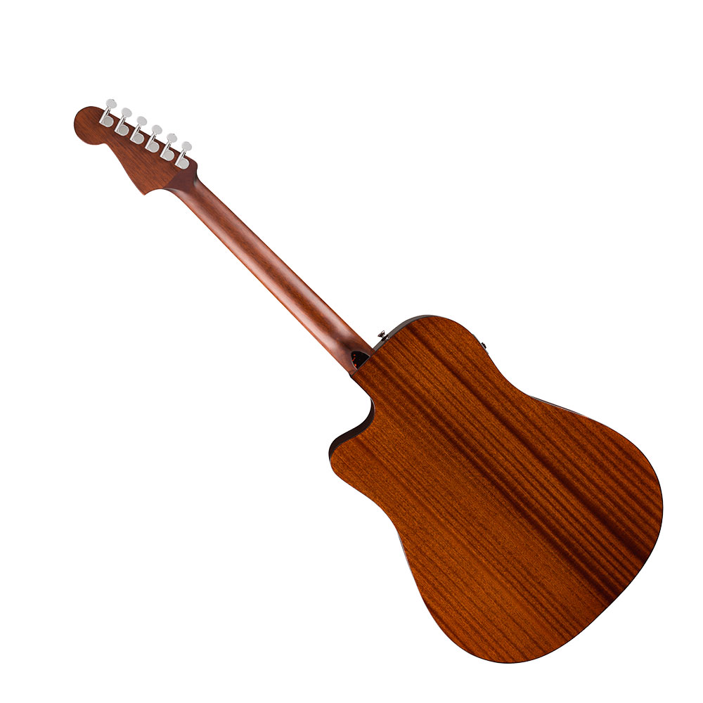Fender フェンダー California Deluxe Redondo CE Honey Sunburst エレクトリックアコースティックギター 背面