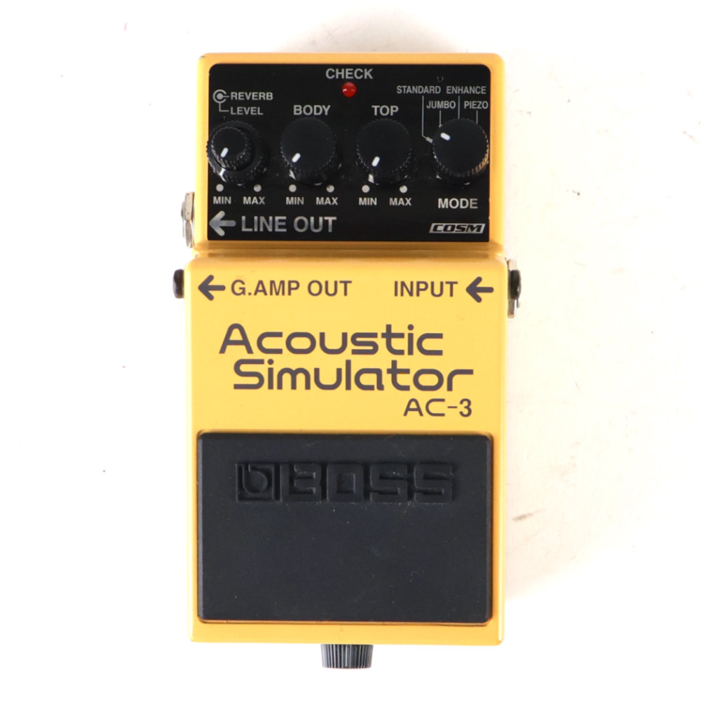 【中古】 アコースティックシミュレーター エフェクター BOSS AC-3 Acoustic Simulator ギターエフェクター