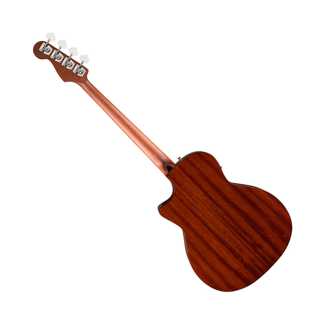 Fender フェンダー California Deluxe Kingman Bass CE Mahogany Natural アコースティックベース 背面