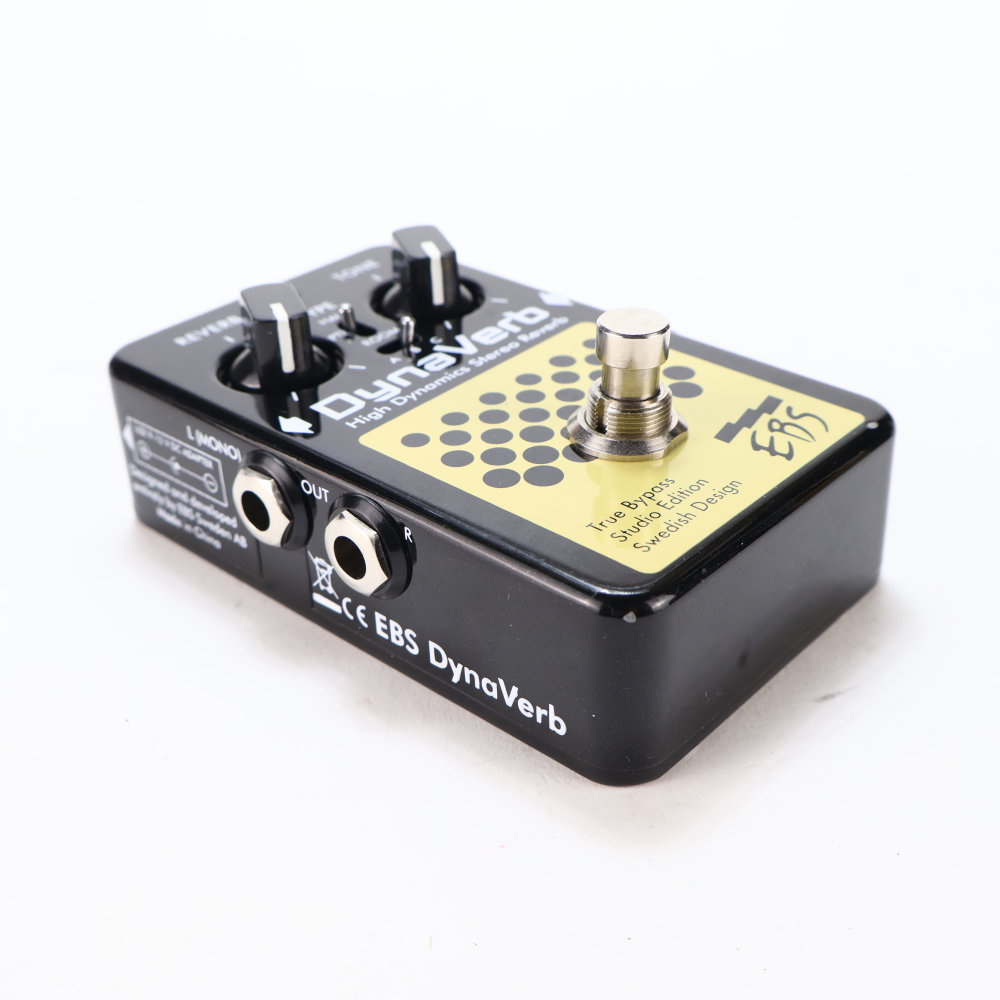 【中古】 リバーブ EBS DynaVerb Studio Edition 側面