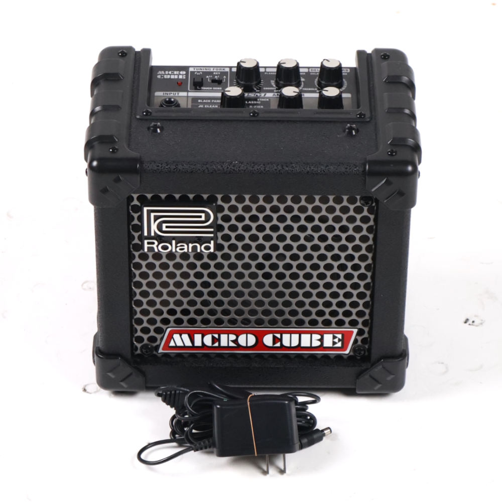 【中古】 ギターアンプ Roland ローランド MICRO CUBE BLACK コンボアンプ