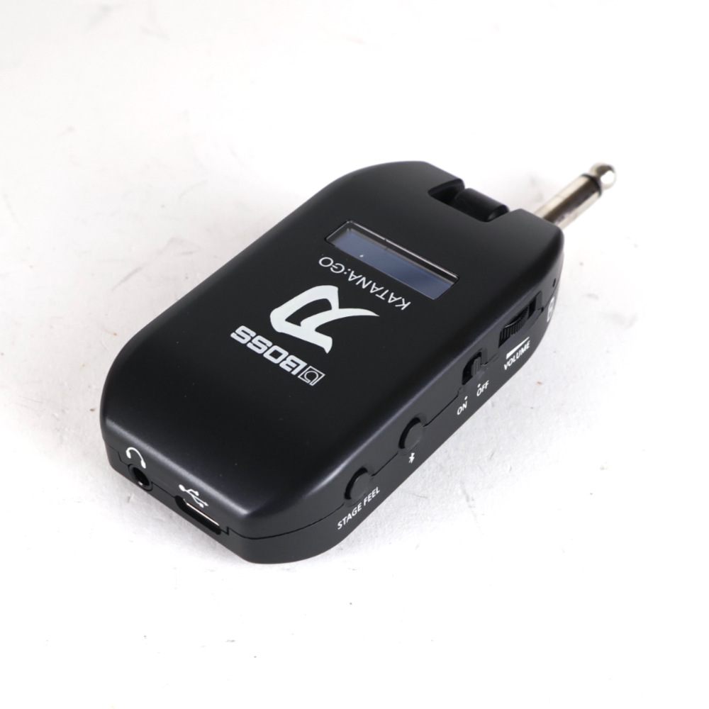 【中古】 ギターヘッドホンアンプ BOSS KTN-GO2 KATANA GO 2 ギターアンプ エフェクター ボス KATANA:GO リア斜めアングル画像