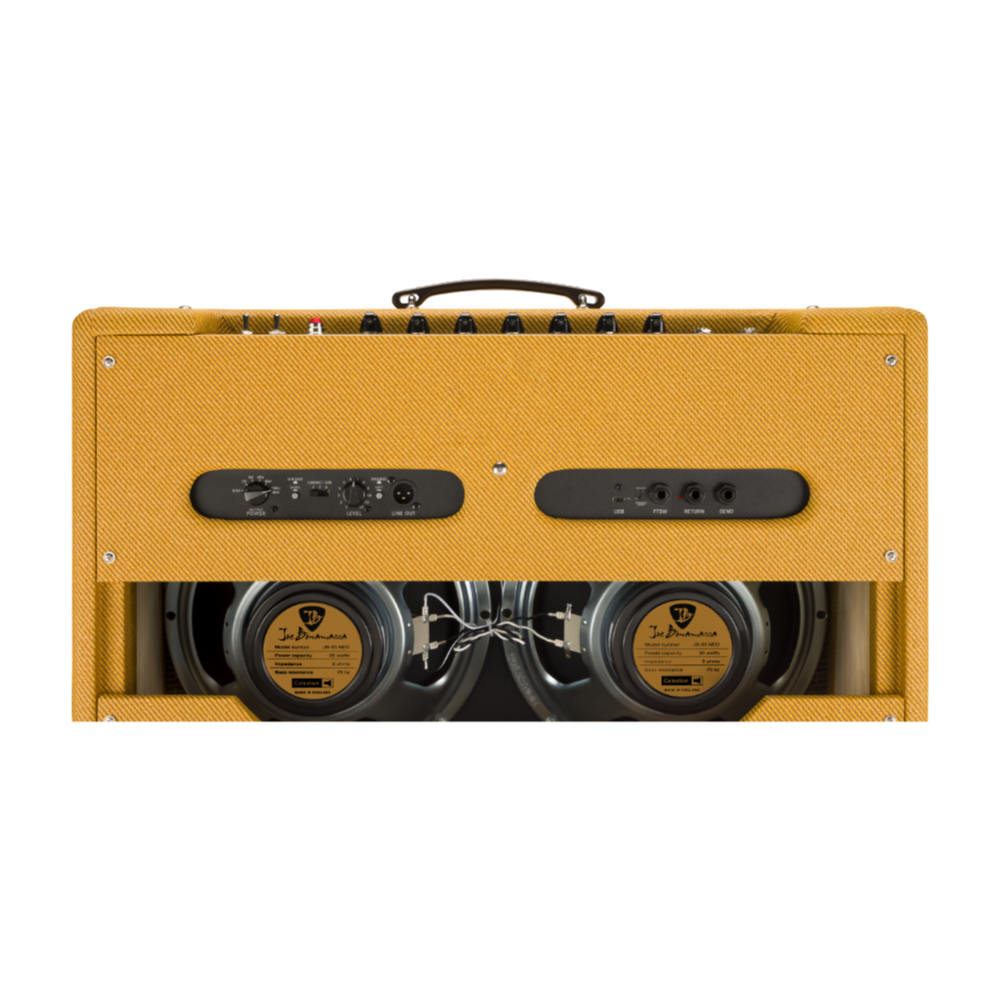 Fender フェンダー Joe Bonamassa Tone Master ’59 Twin Amp ギターアンプ コンボ リアアップ画像