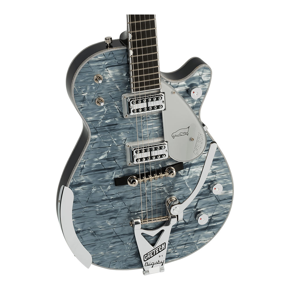 GRETSCH グレッチ G6134T-58 Limited Edition Penguin with String-Thru Bigsby Light Blue Pearl エレキギター ボディ