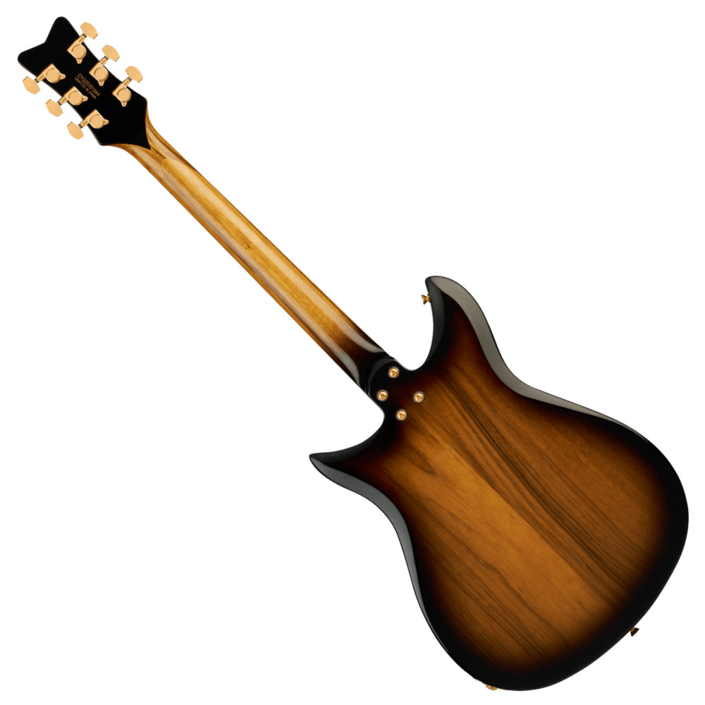 GRETSCH グレッチ Limited Edition Electromatic Black Limba CVT Sunburst エレキギター バック画像