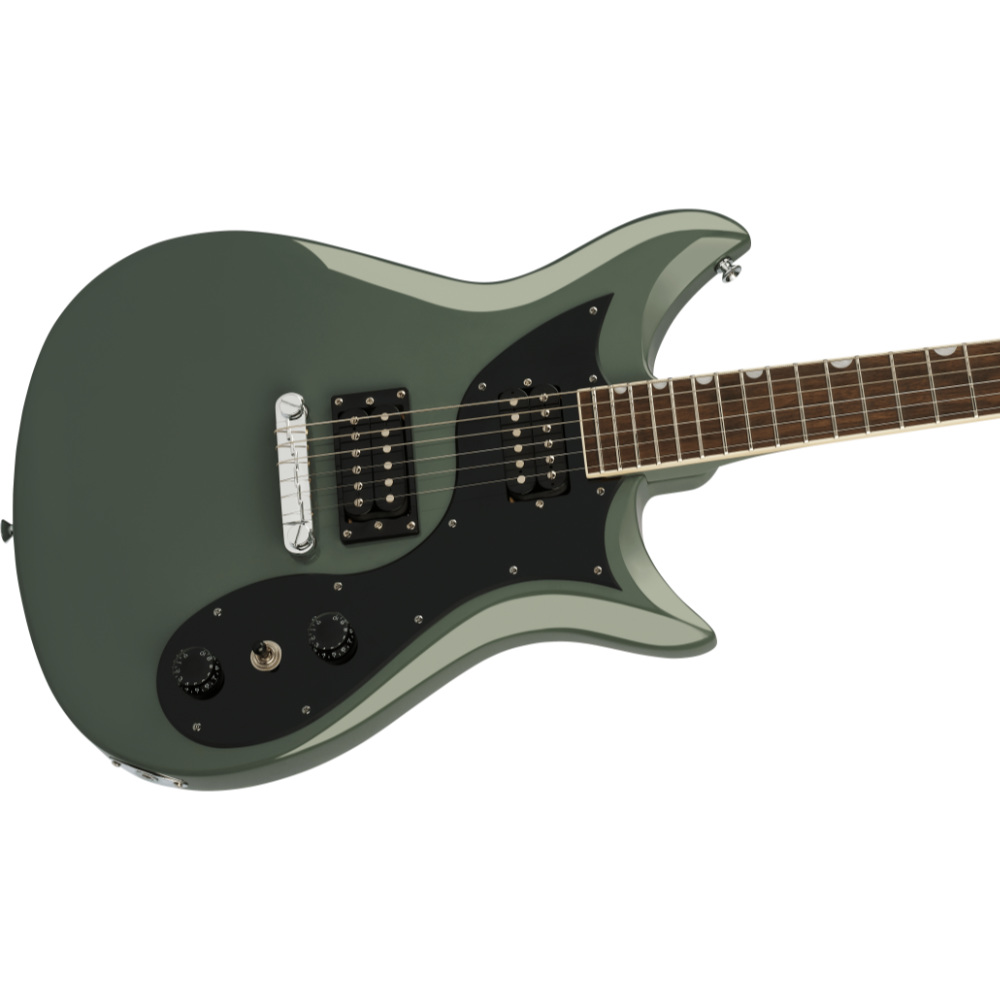 GRETSCH グレッチ Streamliner CVT Olive Drab エレキギター ボディ斜めアングル画像