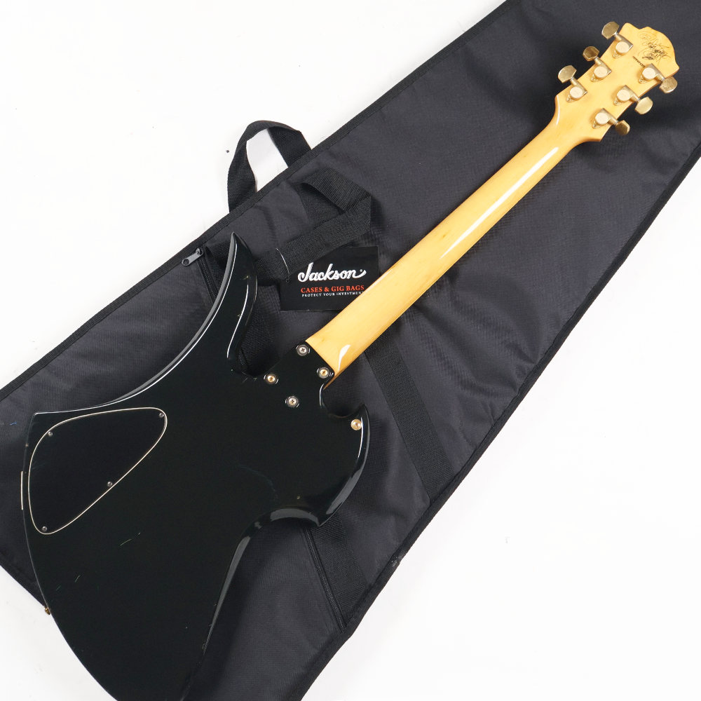 【中古】 エレキギター FERNANDES Burny MG-120X hideモデル サイケデリックペイント フェルナンデス バーニー ボディバック画像 