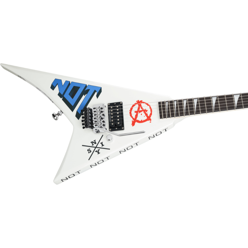 Jackson ジャクソン Legend Series Limited Edition Signature Scott Ian Rhoads RR22 NOT エレキギター ボディ斜めアングル画像