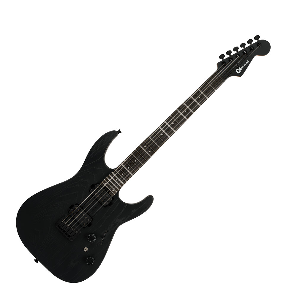 Charvel シャーベル Pro-Mod Plus Dinky DK24 HH HT EB Black Ash エレキギター