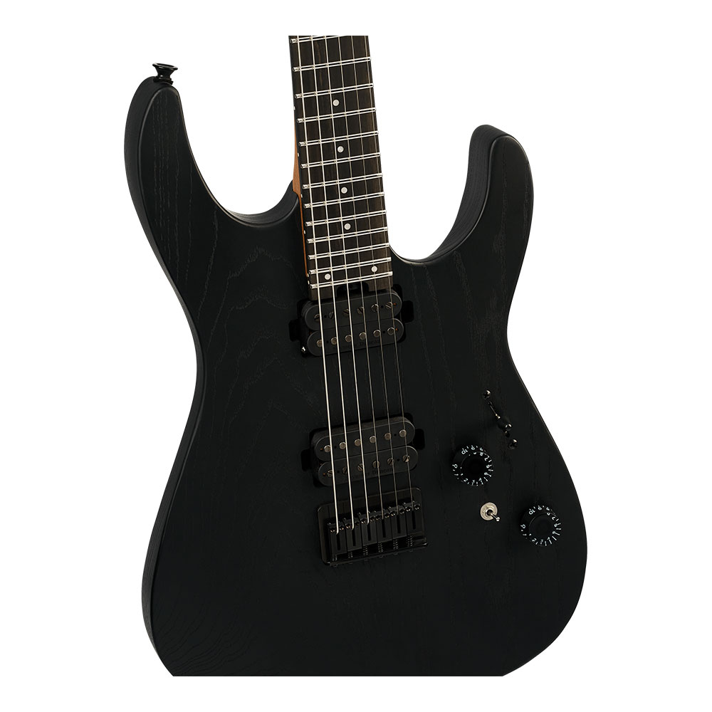Charvel シャーベル Pro-Mod Plus Dinky DK24 HH HT EB Black Ash エレキギター ボディ