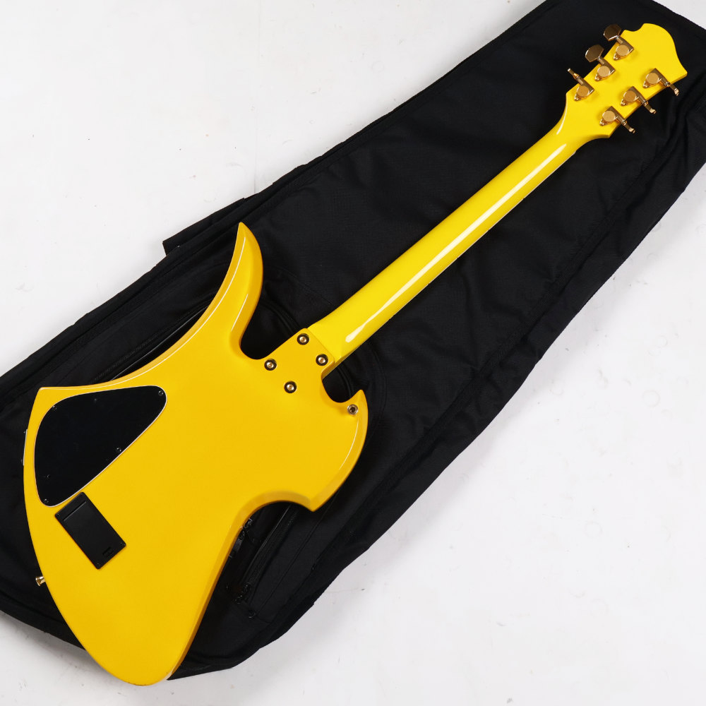 【中古】 BURNY by FERNANDES MG-145S HY hideモデル Yellow Heart イエローハート エレキギター ボディバック画像 
