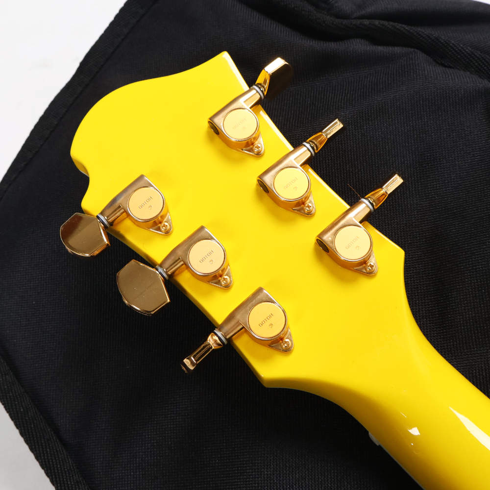 【中古】 BURNY by FERNANDES MG-145S HY hideモデル Yellow Heart イエローハート エレキギター ヘッド裏画像
