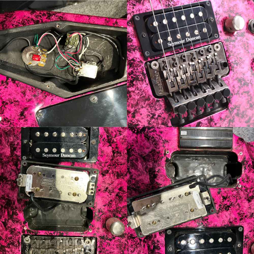 【中古】 EDWARDS エドワーズ E-HR-135III Purple Haze 2012年製 エレキギター 傷