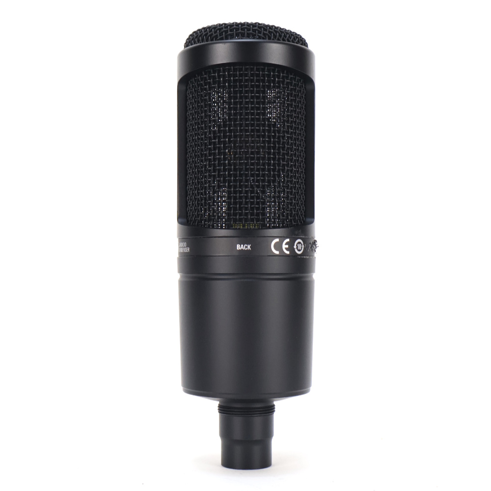 【中古】 コンデンサーマイク AUDIO-TECHNICA AT2020 オーディオテクニカ オーテク フロント画像