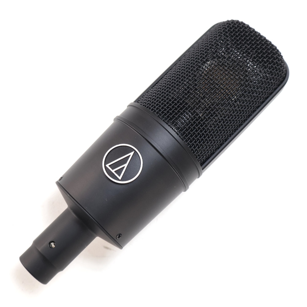 【中古】オーディオテクニカ コンデンサーマイク AUDIO-TECHNICA AT4040 オーテク マイクロフォン フロント画像