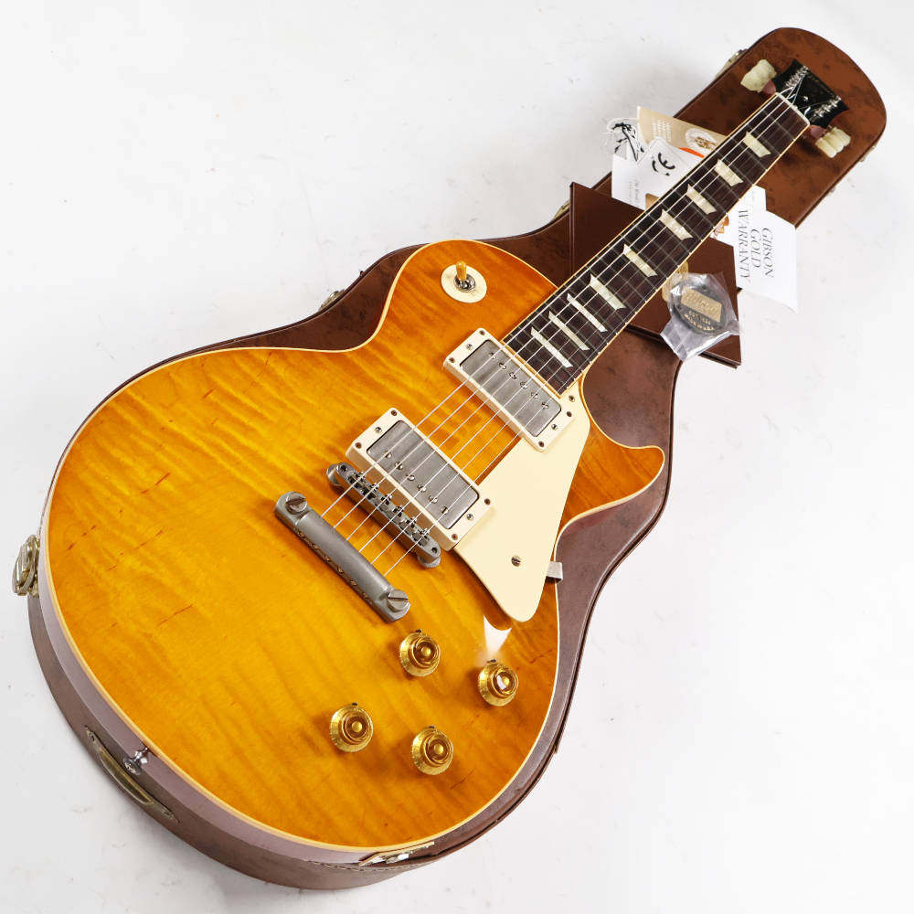 【中古】 エレキギター Gibson Custom Shop Historic Collection 1958 Les Paul Standard Reissue Hard Rock Maple VOS 2017年製 3.96kg