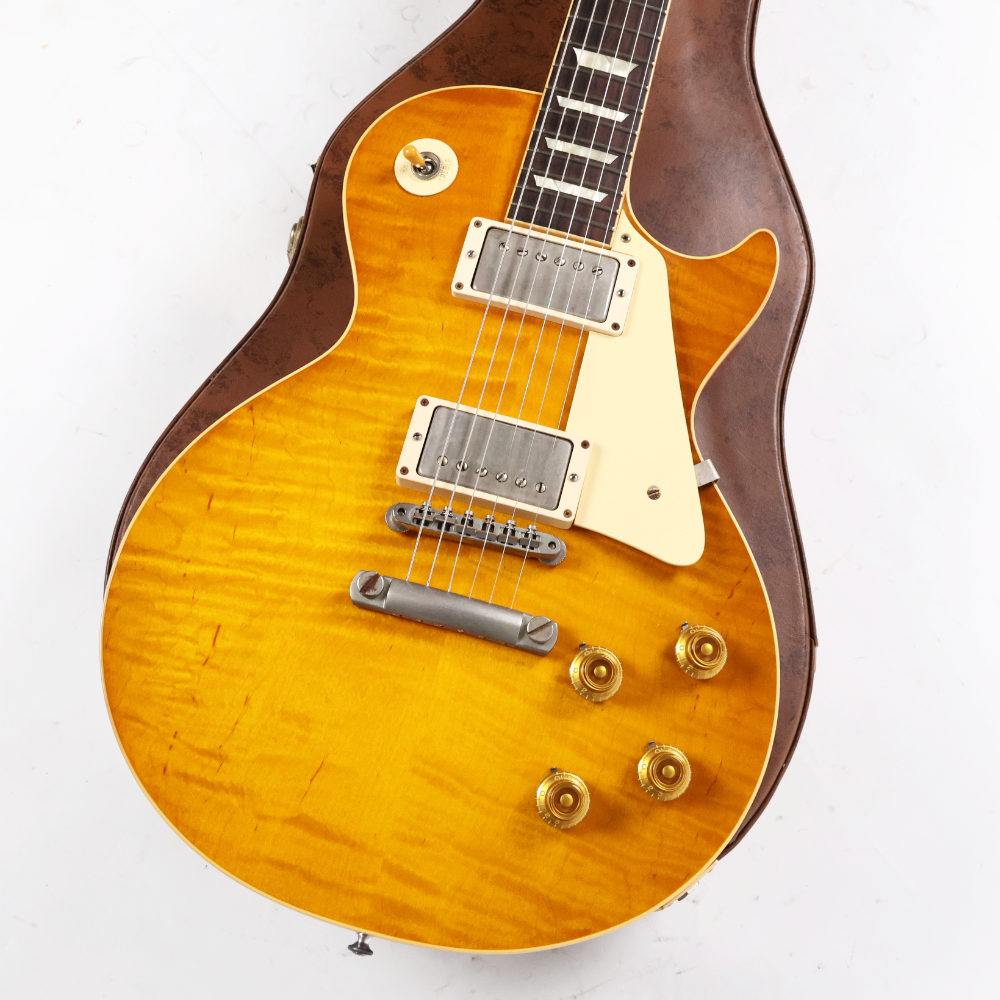 【中古】 エレキギター Gibson Custom Shop Historic Collection 1958 Les Paul Standard Reissue Hard Rock Maple VOS 2017年製 3.96kg ボディ画像 