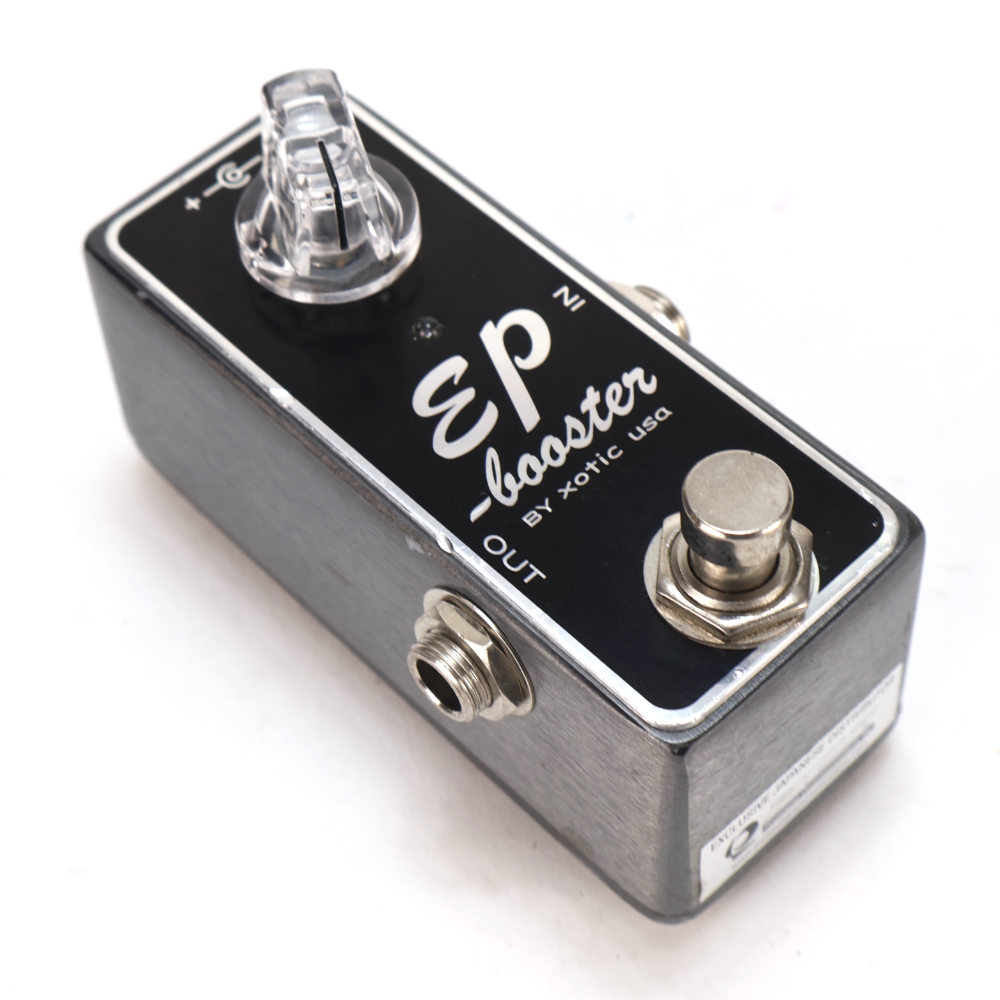 【中古】 ブースター Xotic EP Booster エキゾチック ギターエフェクター 斜めアングル画像