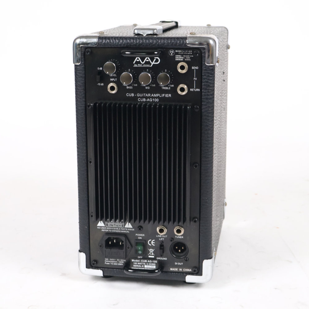 【中古】 アコースティックギターアンプ AAD by phil jones CUB-AG100 リア画像