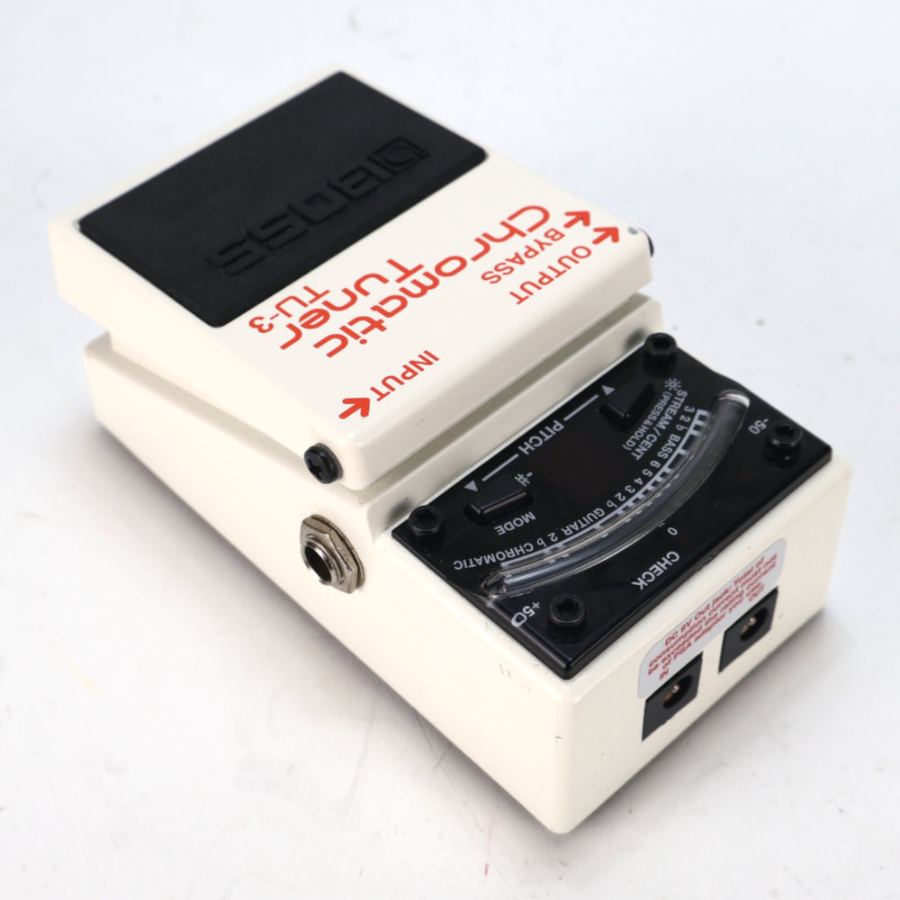 【中古】 クロマチックチューナー BOSS TU-3 Chromatic Tuner リア斜めアングル画像