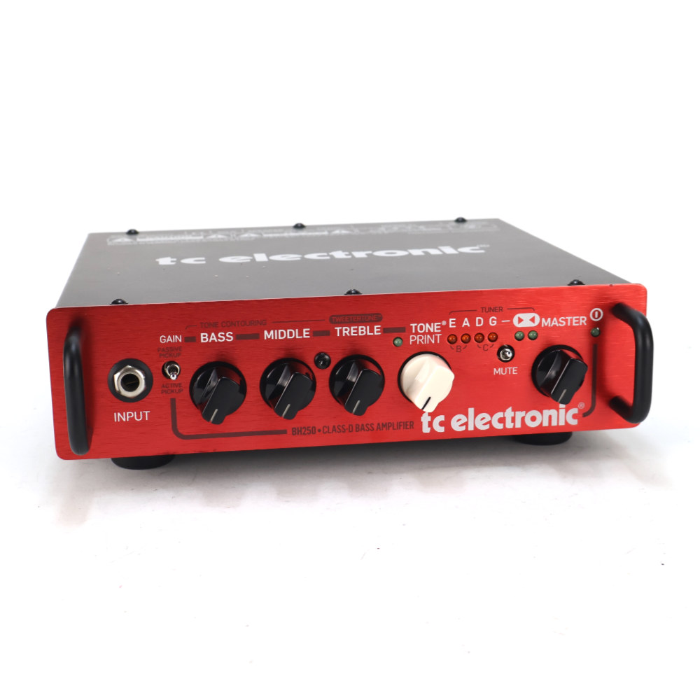 【中古】 tc electronic BH250 小型ベースアンプ ヘッド フロント画像