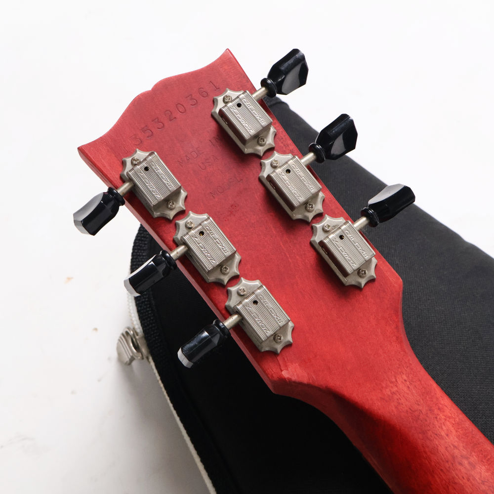 【中古】 エレキギター Gibson LPJ Satin Cherry 2012年製 2013Model 3.78kg Les Paul ギブソン レスポール ヘッド裏画像