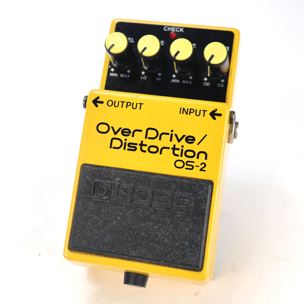 【中古】オーバードライブ ディストーション エフェクター BOSS OS-2 OverDrive Distortion ギターエフェクター