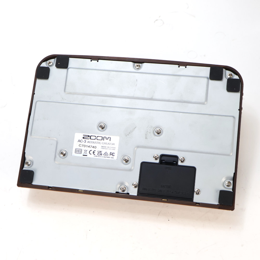 【中古】 アコースティックギター用プリアンプ ZOOM AC-3 Acoustic Creator ボトム画像