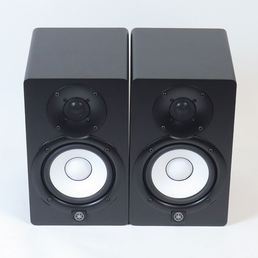 【中古】 パワードスピーカー 2本セット ペア ヤマハ YAMAHA HS5 パワードスタジオモニタースピーカー モニタースピーカー 正面