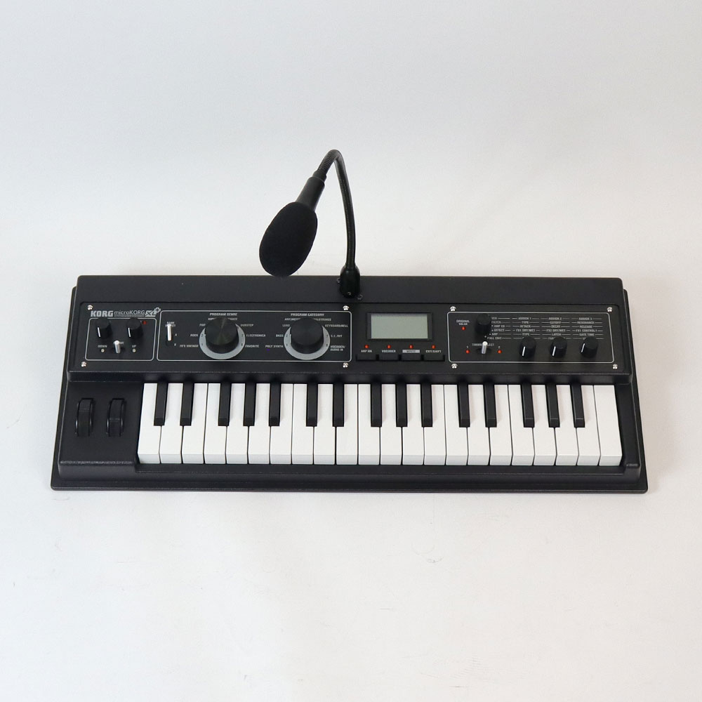 【中古】 KORG microKORG XL+ シンセサイザー ボコーダー 正面