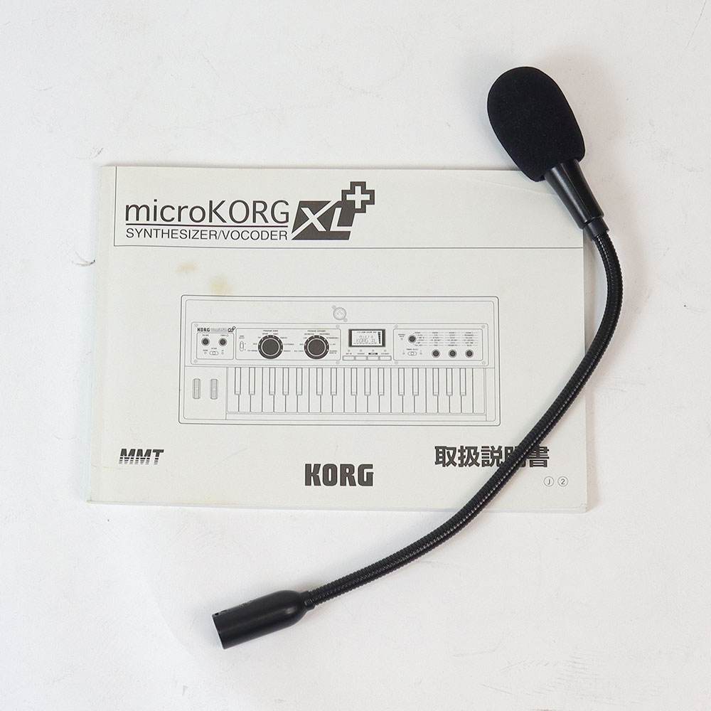 【中古】 KORG microKORG XL+ シンセサイザー ボコーダー 付属品