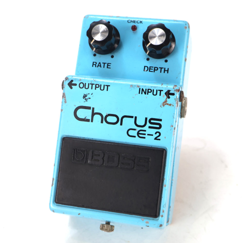 【中古】 コーラス ボス BOSS CE-2 Chorus エフェクター Made in Japan Siver Screw 4桁シリアル 銀ネジ ギターエフェクター