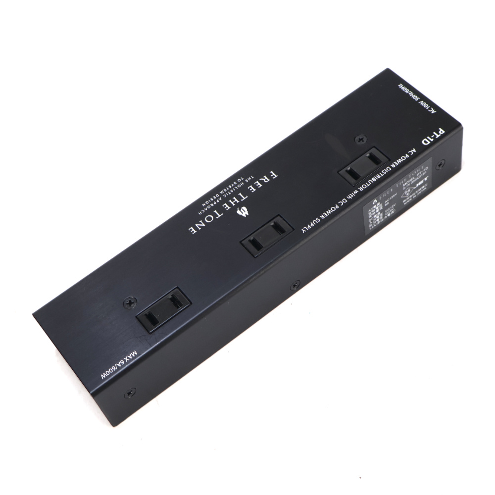 【中古】 パワーサプライ フリーザトーン Free The Tone PT-1D AC POWER DISTRIBUTOR with DC POWER SUPPLY リア斜めアングル画像