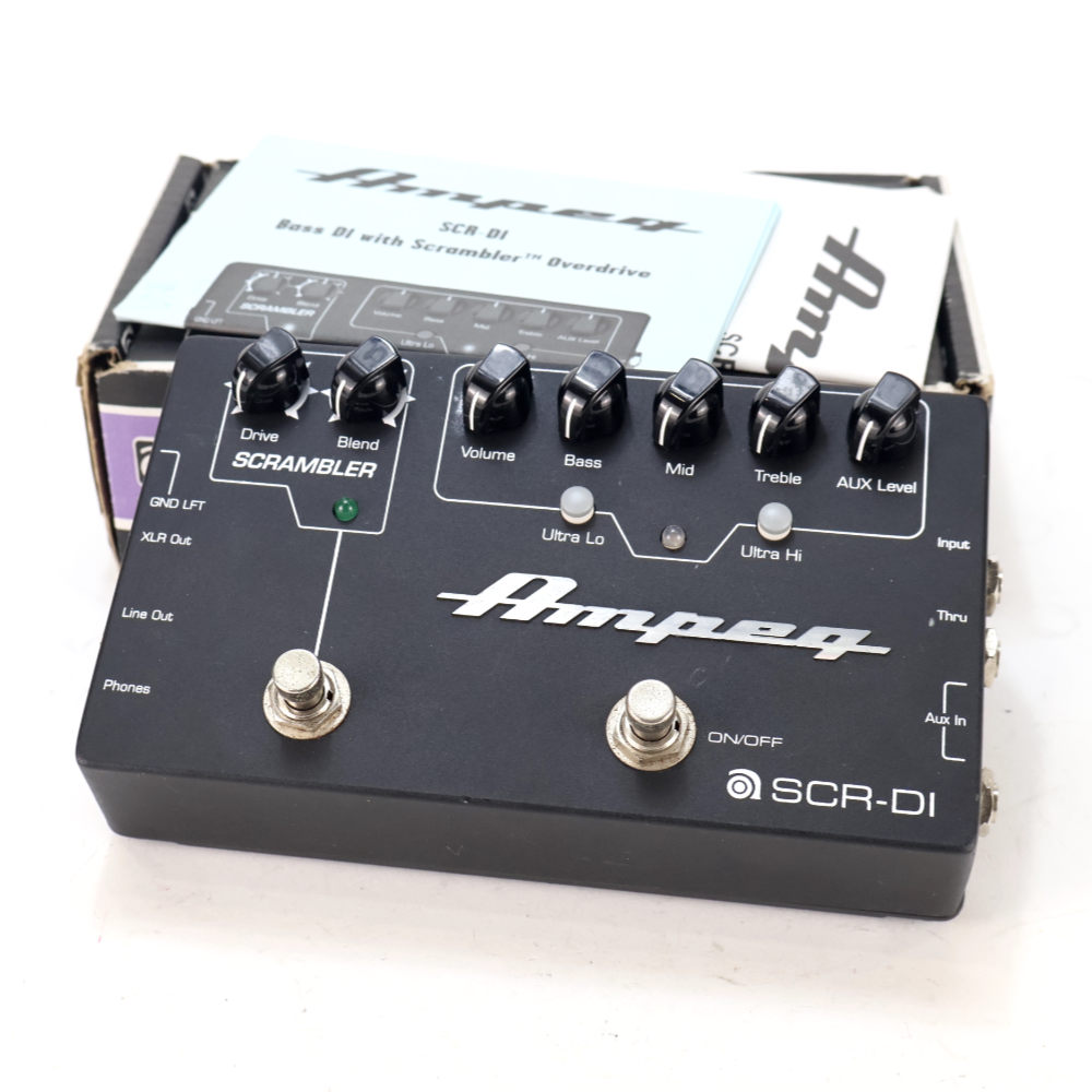 【中古】 Ampeg SCR-DI ベース用DI アンペグ ベースプリアンプ DI