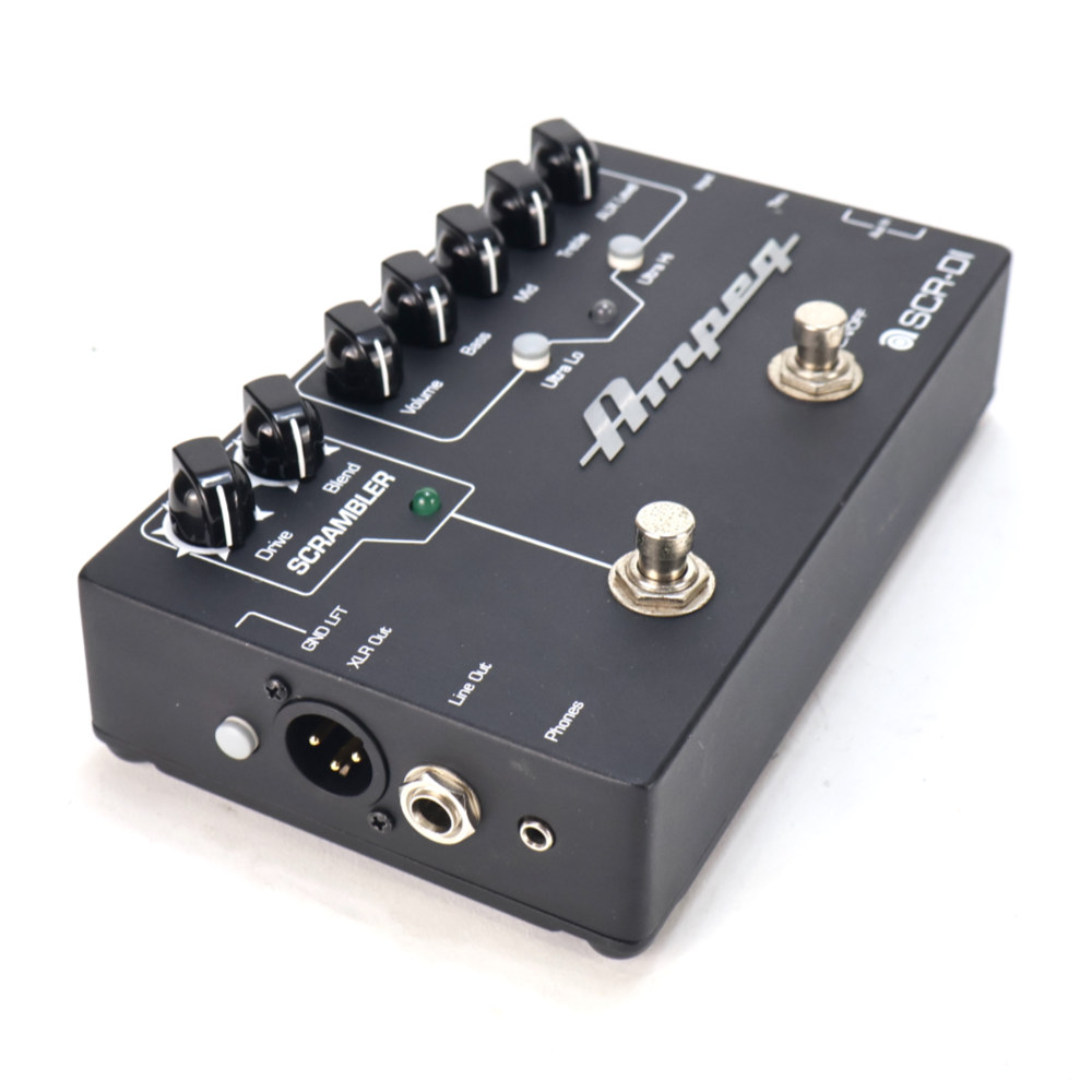 【中古】 Ampeg SCR-DI ベース用DI アンペグ ベースプリアンプ DI 斜めアングル画像