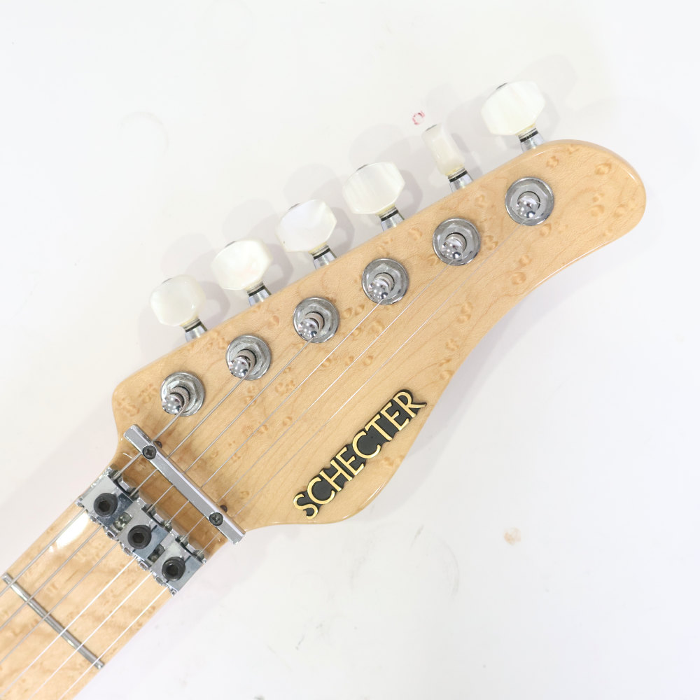 【中古】 エレキギター SCHECTER EX-24-CTM-FRT See Thru Blue Burst Quilted Maple Top EX-V シェクター EXCEED エクシード MADE IN JAPAN 日本製 詳細画像