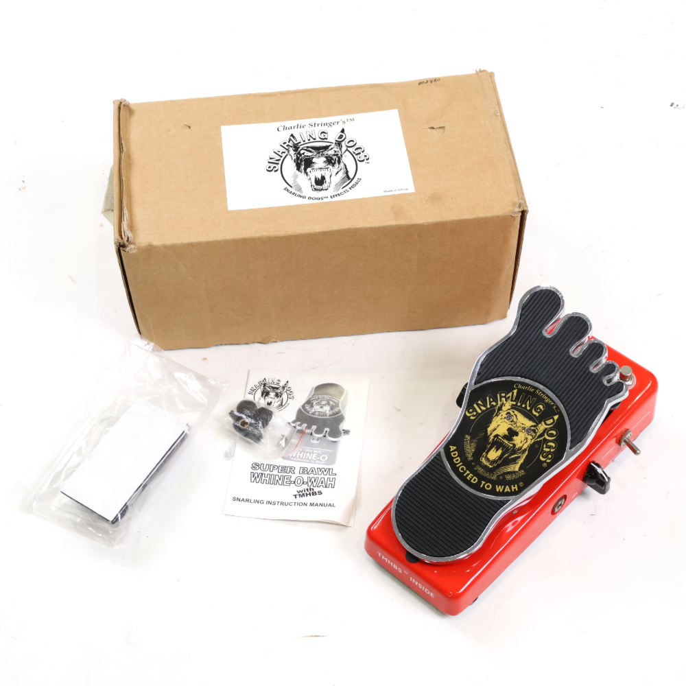 【中古】 ワウペダル エフェクター Snarling Dogs Whine-O Wah ワウ ギターエフェクター