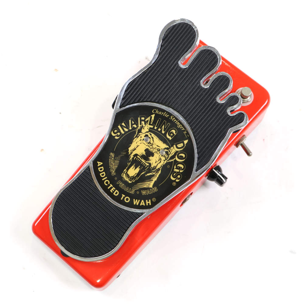 【中古】 ワウペダル エフェクター Snarling Dogs Whine-O Wah ワウ ギターエフェクター トップ画像