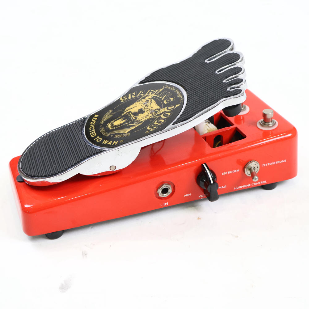 【中古】 ワウペダル エフェクター Snarling Dogs Whine-O Wah ワウ ギターエフェクター 右サイド画像