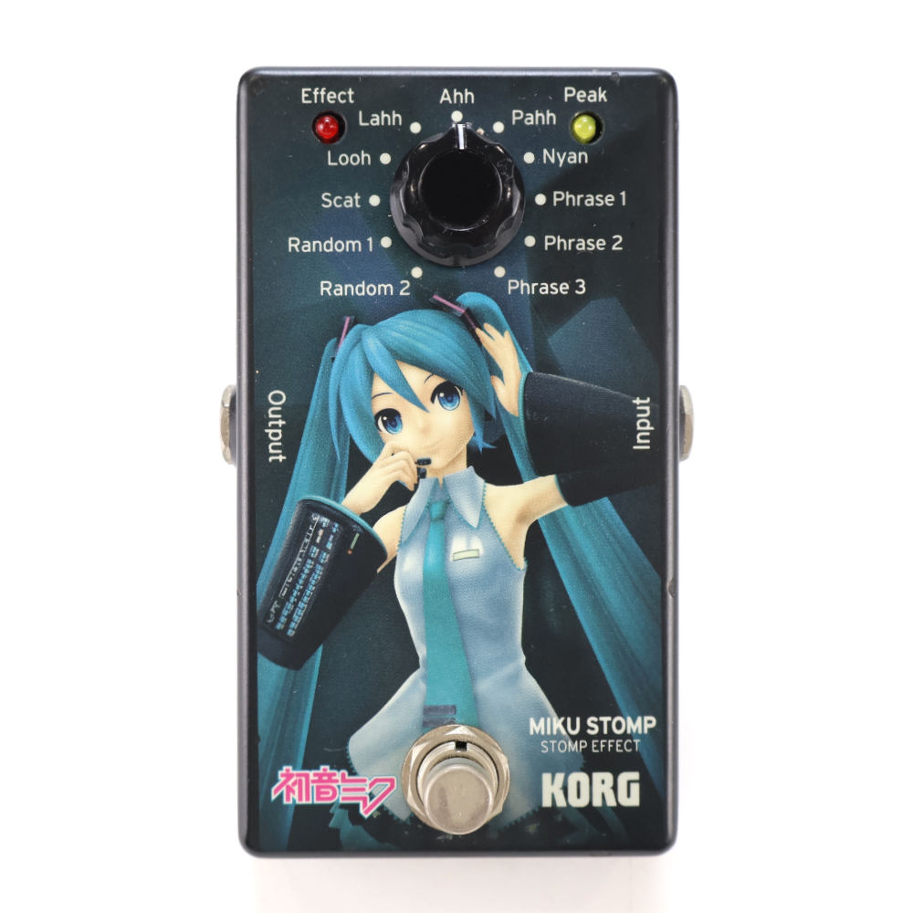 【中古】 ギターでミクが歌う KORG MIKU STOMP ギターエフェクター トップ画像