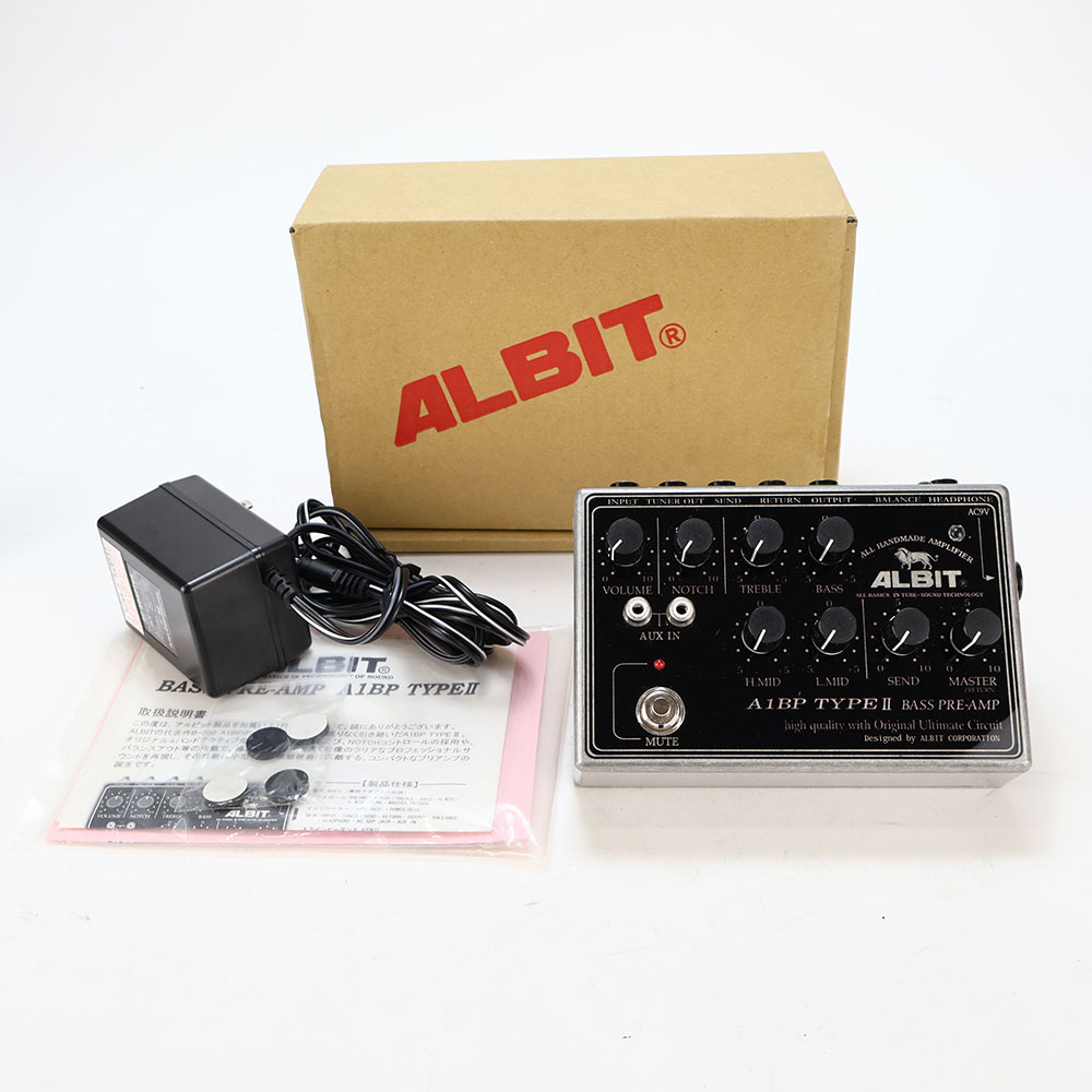 【中古】 ベース用プリアンプ ALBIT A1BP TYPE II