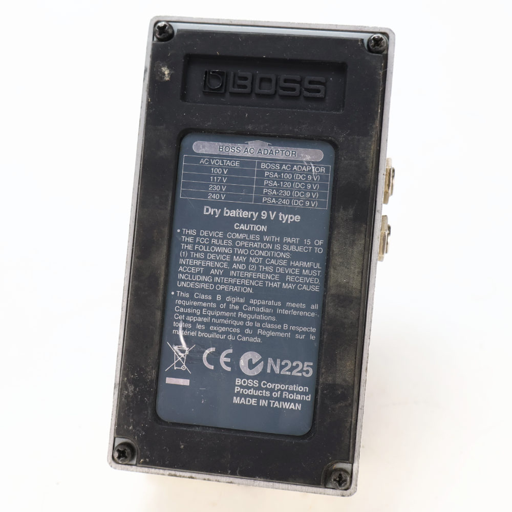 【中古】ディレイ エフェクター BOSS DD-6 Digtal Delay ギターエフェクター 本体画像 裏
