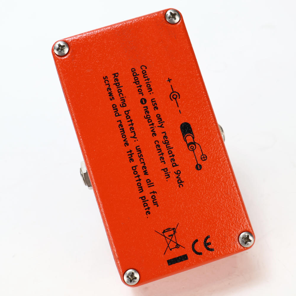 【中古】オーバードライブ ブースター エフェクター Xotic Guitars BB Preamp ギターエフェクター プリアンプ 本体画像 裏